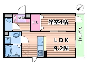 シリウス千里中央の物件間取画像